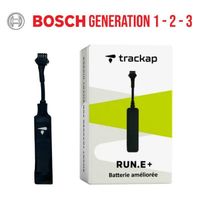 Tracker - traceur - dispositif de securite gps compatible genration 1-2-3 avec 1 an abonnement base Trackap Run E+ 2023 Bosch - noir