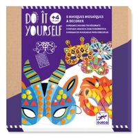 Djeco Kit créatif  Masques mosaïques Animaux de jungle - 3070900079007