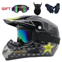 Envoyer un ensemble de trois  Motocross am Mountain bike casque d'équitation casque de MotoCross toutes saisons