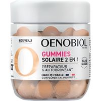 Oenobiol Gummies Solaires 60 Comprimés TU Blanc