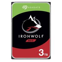 SEAGATE - Disque dur Interne - NAS IronWolf - 3To - 5900 tr/min - 3.5"