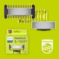 Tête de rasoir - PHILIPS - QP Pack 2 lames + système de protection