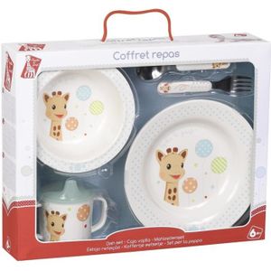 ENSEMBLE REPAS SOPHIE LA GIRAFE Coffret repas bébé modèle Ballon