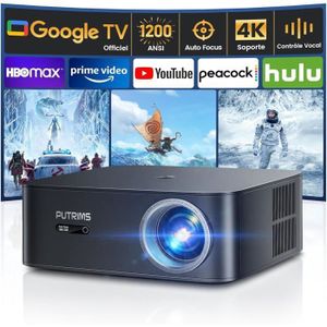 Videoprojecteur Portable WiFi Bluetooth 1080P - 20000 Lumens - Compatible TV/HDMI/Android - Pour Intérieur/extérieur - 7