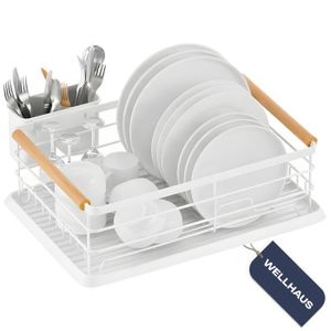Égouttoir vaisselle plastique blanc