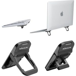 Support Ordinateur Portable - E-TEC - Aluminium - Ajustable en angles et hauteurs - Noir - Informatique Support Ordinateur Portable - E-TEC - Aluminium - Ajustable en angles et hauteurs - Noir - Informatique