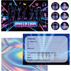 Invitations Anniversaire Kpop Demon Hunter Cdiscount invitations-anniversaire-kpop-demon-hunter-cdiscount