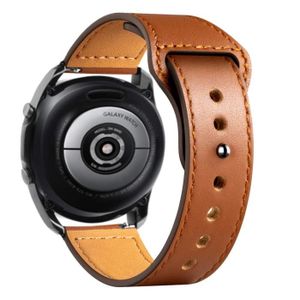MONTRE CONNECTÉE Galaxy watch 4 44mm - Brun 9 - Bracelet en cuir