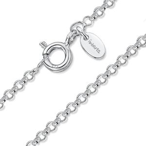 14k White Gold 1.4mm Cable Chain Necklace 3.66g
