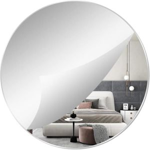 Generic 24 pièces/4 ensembles 3D miroir muraux créatif cercle anneau  chambre décors pour famille décoration adhésif vinyle maison décalcomanie à  prix pas cher