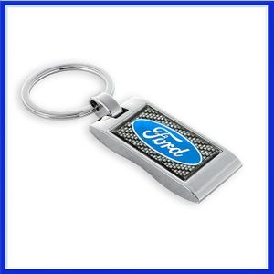 OEM Ford Logo en m/étal chrom/é Porte-cl/és Porte-cl/és