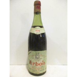 VIN ROUGE arbois fruitière vinicole rouge 1976 - jura