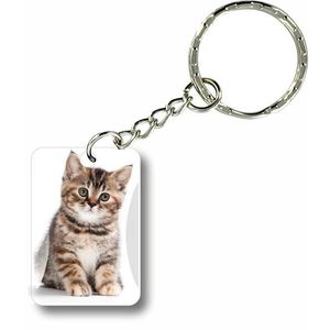 Porte cles clé clefs rond imprime double face tam tam tambour
