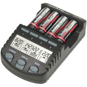 PILES Technoline Product RS 700-BLI Chargeur de pile rechargeable pour NiCd/NiMH Noir