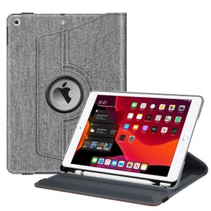Noir)Case pour iPad 10e Génération 2022 10,9 Pouces - [Stockage de Stylet]  Cas Rotatif 360 ° Auto Veille / Veille Cas Protection iPad 10 2022 