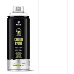 BOMBE DE PEINTURE Mtn Pro Color Paint - Peinture Ral Mat Blanc - 400 Ml[u3701]