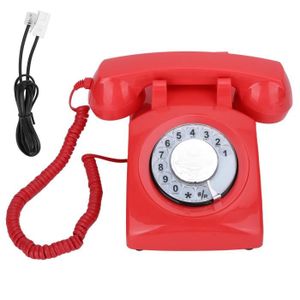 PIÈCE TÉLÉPHONE HEG Téléphone Antique Téléphone À Cadran Rotatif C