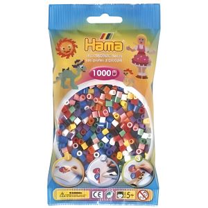 Hama Lot 6000 Perles Midi (5 Mm) Couleur Prune/Fleur – Repassage Ou Couture – Créativité Illimitée Dès 5 Ans