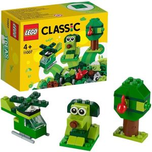 ASSEMBLAGE CONSTRUCTION LEGO® 4+ Classic 11007 - Briques créatives vertes