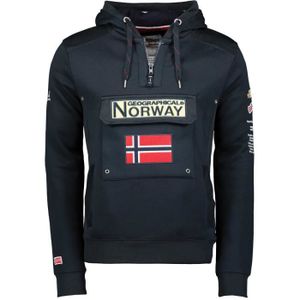 mod/èle Feretico S-XXXL Existe en 5 Coloris Geographical Norway Sweat /à Capuche en Molleton et col zipp/é pour Homme