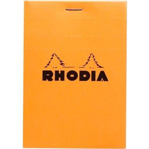 BLOC NOTE CLAIREFONTAINE Bloc Agrafé Rhodia N°12 8,5 x 12 cm
