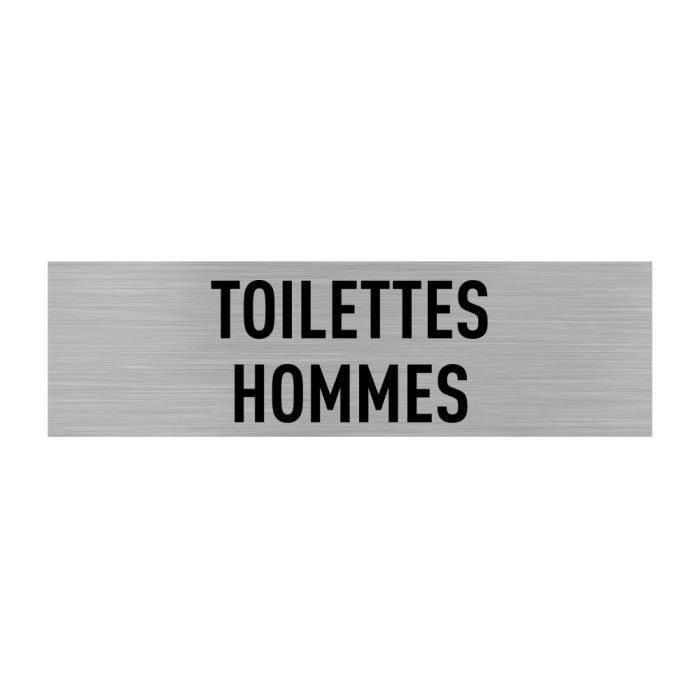 3D WC Pancarte Panneau Métal Aspect Brillant/Mat Autocollant Femme Homme  Plaque de Porte signalisation Toilettes Acrylique/Bois (Femme, Rouge)