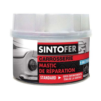 Sintofer – Mastic De Réparation Métal 120g – Rebouche Et égalise – Soudure à Froid Séchage Rapide
