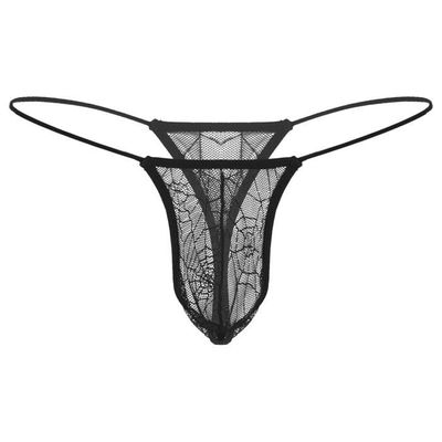 Iiniim Sissy String Homme Sous V tements Transparent Bulge Pouch