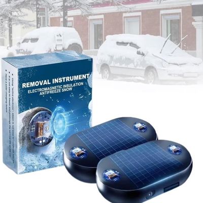 Lot De 2 Dégivreurs électromagnétiques Pour Voiture - Anti-gel Solaire Et USB, Compact Et Portable