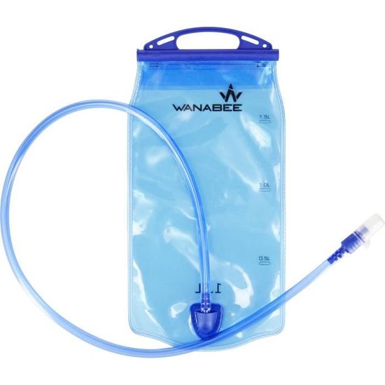 WANABEE Poche à eau de randonnée Mixte Bleu Cdiscount Sport