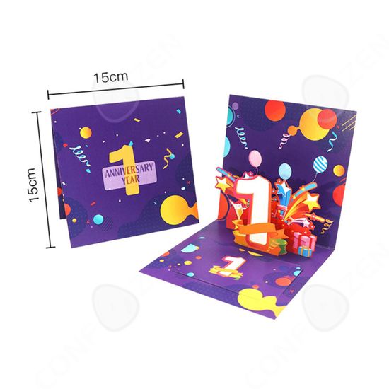 Panda Carte De 1er Anniversaire – Filles – Garçons – Fils – Grandson – Fille – Grandaughter – Ami