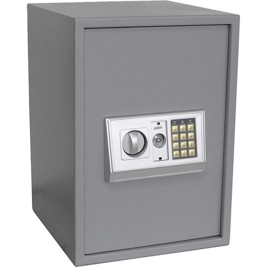 Coffre-fort Cathédrale CBBK6CL – 6 Litres, Serrure à Combinaison, En Acier, Noir