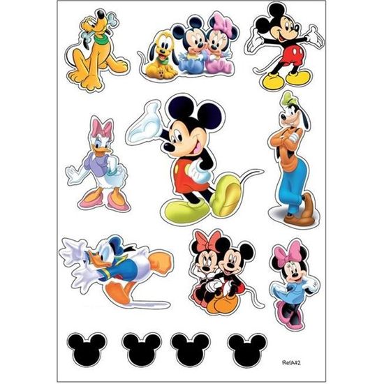 Tete de mickey format a4 store