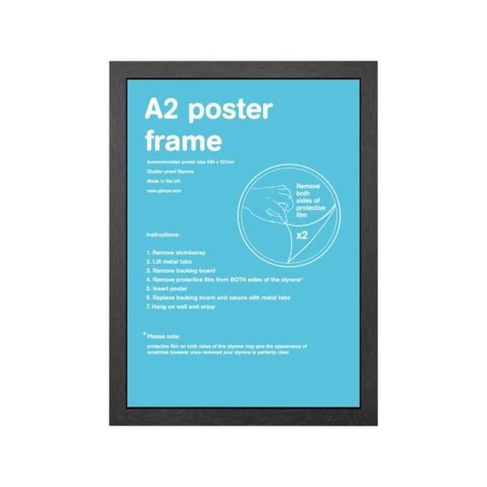 Koop Fotolijst Galeria Zwart 29,7x42 cm (A3) hier
