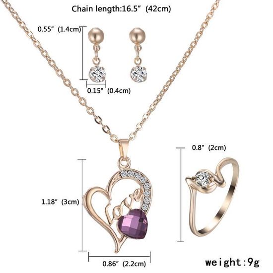 Collier pendentif en forme cœur jaspe rouge - Montres & Bijoux Collier pendentif en forme cœur jaspe rouge - Montres & Bijoux