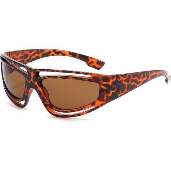 Lunettes De Soleil Sport Polarisées - Verres UV400, Monture TR90 Légère, Enveloppantes, Pour Cyclisme Running Pêche