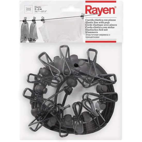 PATIKIL Cordon Élastique à Barbes De 50 Cm, 100 Pièces De Corde