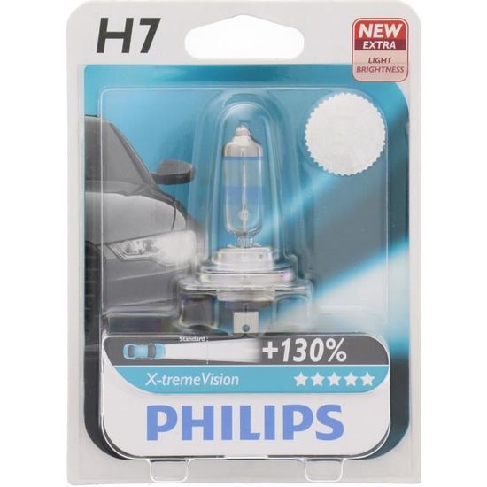 Philips Ampoule De Phare X Treme Vision H7 Achat Vente Ampoule Tableau Bord Philips Ampoule De Phare Cdiscount