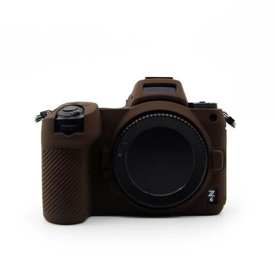 Housse De Protection En Silicone EasyCover Pour Nikon Z6 Et Z7 - Noire, Ajustement Parfait, Protection Contre Chocs, Sable Et Poussière