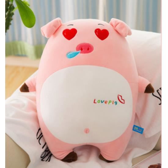 Animal Mignon Porcinet Oreiller 50cm Throw Coussin Peluche Oreillers Peluche Peluches Pour Bebe D Enfants Bebes Cadeaux Cdiscount Maison
