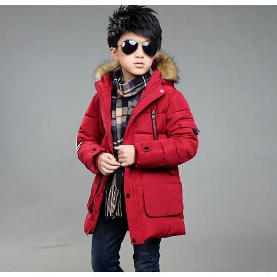 Doudoune Enfant Fille - FINDPITAYA - Parka Veste Longue Avec Capuche