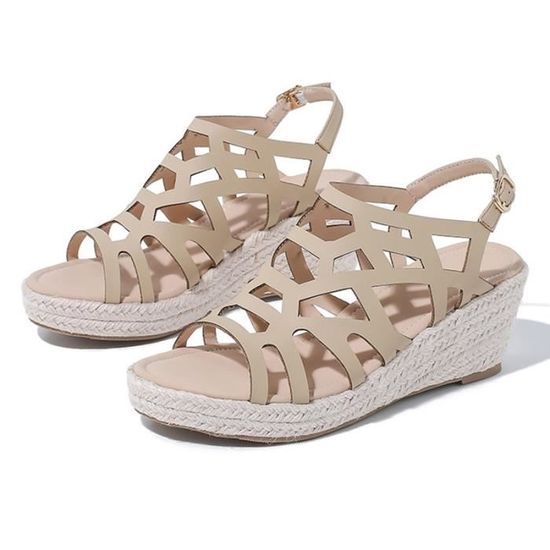 Generisch Chaussures Femme 43 Porté Femme Été Mode Talon