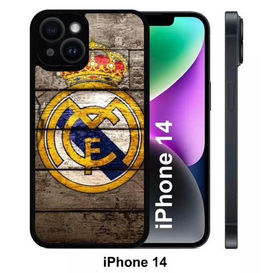 Coque souple pour iPhone 13 PRO MAX - Logo Real Madrid. Accessoire  téléphone, protection coque - Cdiscount Téléphonie