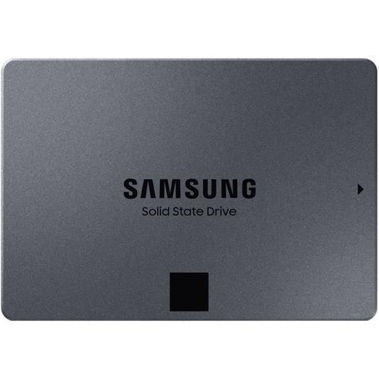 SAMSUNG - Disque SSD Interne - 870 QVO - 2To - 2,5" (MZ-77Q2T0BW)