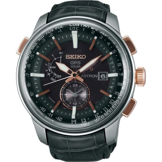 Montre Homme Montre Seiko Astron Gps Solar Montre Homme Seiko