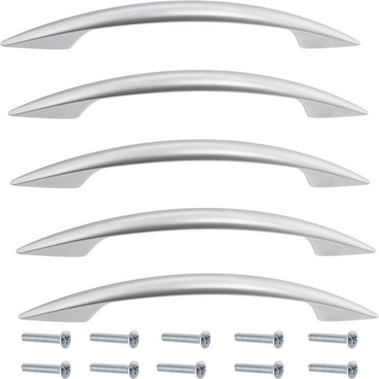 Goldenwarm Lot De 50 Poignées De Placard De Cuisine En Acier