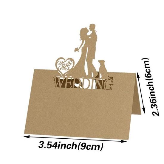 Lot De 100 Marque-Places Vierges Acrylique Givré Transparent - Étiquettes Pour Mariage Et Événements