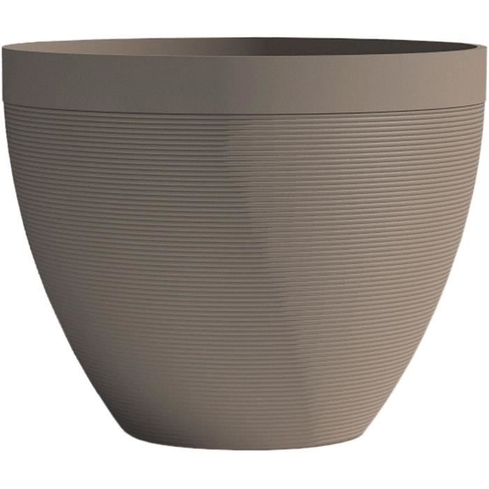 Pot de fleurs GARDEN ID Care Impact 30 x 26 cm Garanti 100% recyclé Résistant UVgel