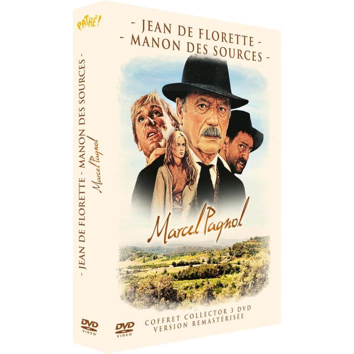 Films De Marcel Pagnol En Entier DVD Coffret Marcel Pagnol : Jean de Florette ; en dvd film pas cher