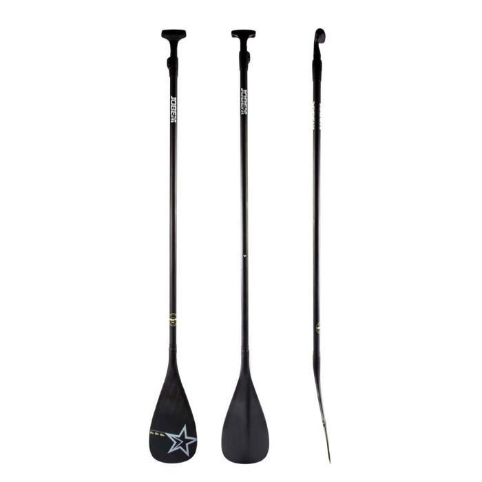 JOBE Pagaie carbone pro 3 parties - Noir